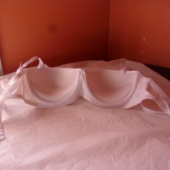 Youmita White Demi 36B Bra w/ Multiway Strap NWT - Picture 9 of 12